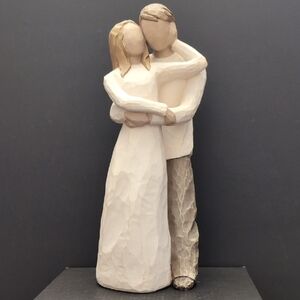 Willow Tree 2000 Together Couple in Love Figurine.